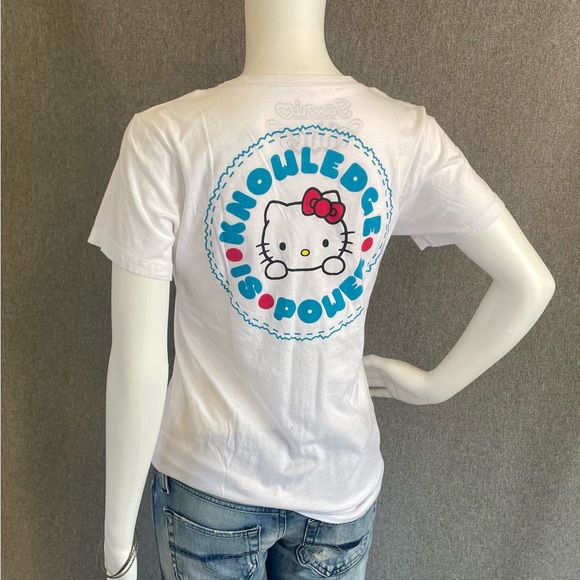 RARE Hello Kitty Reading is Fundamental Knowledge is Power Cute Excellent Cond - Picture 4 of 6